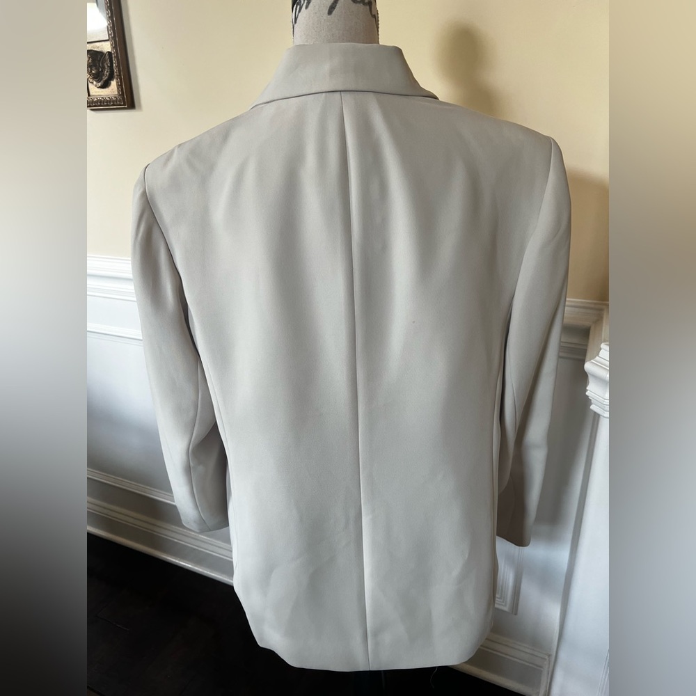 Beige, Single Breasted-Side Pockets-Long sleeves … - image 4